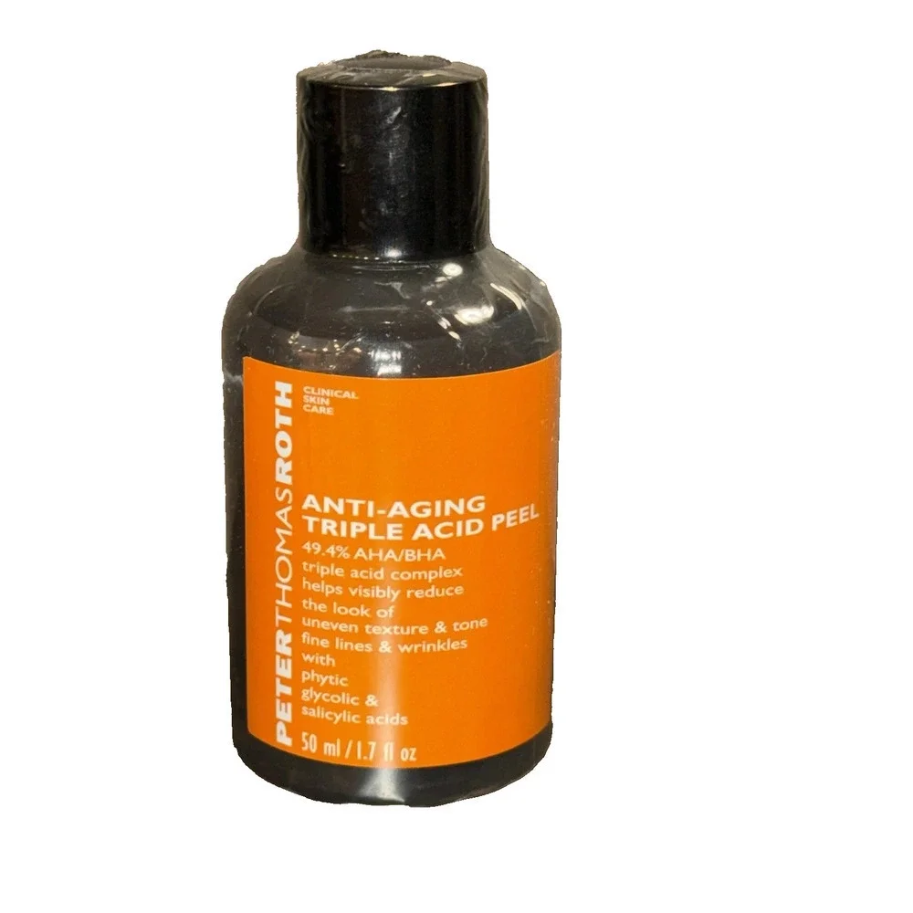 Peter Thomas Roth Anti - Aging Triple Acid Facial Peel NEW SEALED 50 ml
